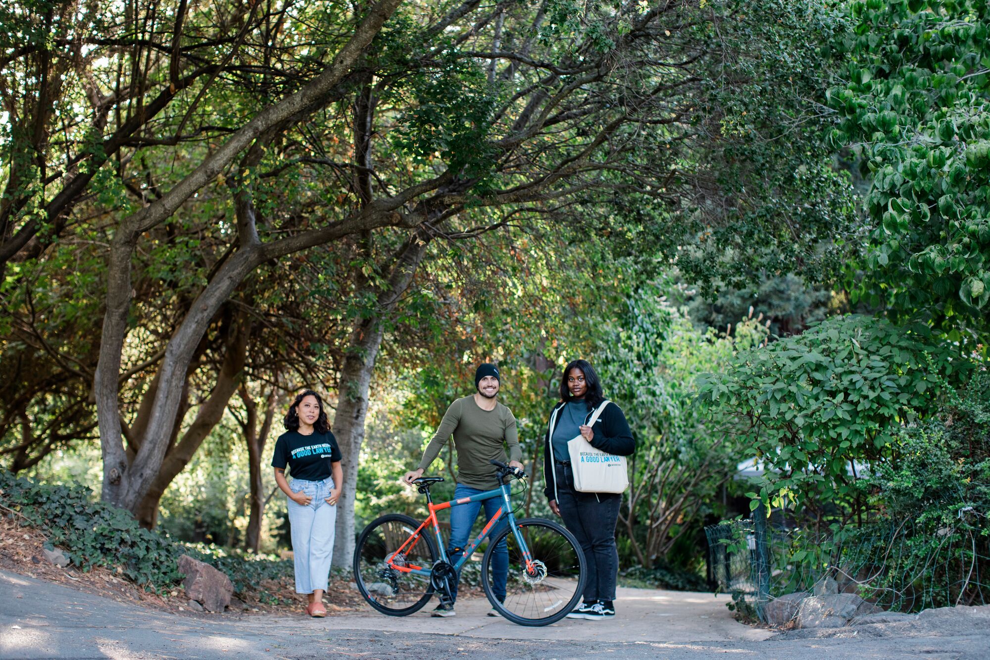 Earthjustice staff on a well-earned break in Oakland, Calif.